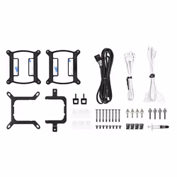Thermaltake TH240 V2 Ultra ARGB Processeur Kit de refroidissement du liquide 24 cm Blanc 1 pièce(s) - Vue supplémentaire 7