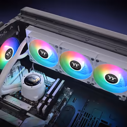 Thermaltake TH360 V2 Ultra ARGB Processeur Kit de refroidissement du liquide 36 cm Blanc 1 pièce(s) - Vue supplémentaire 6