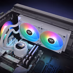 Thermaltake TH280 V2 Ultra ARGB Processeur Kit de refroidissement du liquide Blanc 1 pièce(s) - Vue supplémentaire 6