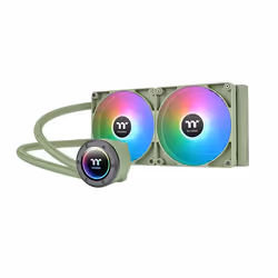 Thermaltake TH280 V2 ARGB, Kit de refroidissement du liquide, 84,32 cfm, Vert