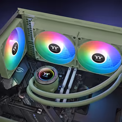 Thermaltake TH280 V2 ARGB Carte-mère Kit de refroidissement du liquide Vert 1 pièce(s) - Vue supplémentaire 6