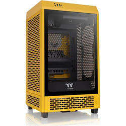 Boîtier PC - THERMALTAKE - The Tower 200 Bumblebee - Mini ITX - Nvidia GeForce RTX 3090 - Design vertical