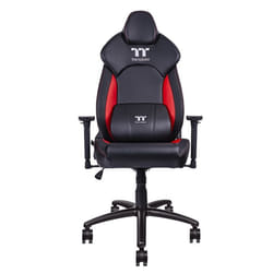 Thermaltake GGC-VCO-BRLWDS-01 Siège pour jeu vidéo Fauteuil de gaming Siège rembourré Noir, Rouge