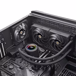 Thermaltake CL-W418-PL00BL-A système de refroidissement d'ordinateur Refroidisseur de liquide tout-en-un 12 cm Noir 1 pièce(s) - Vue supplémentaire 6