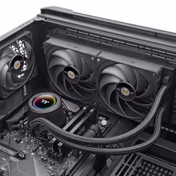 Thermaltake CL-W419-PL00BL-A système de refroidissement d'ordinateur Refroidisseur de liquide tout-en-un 14 cm Noir 1 pièce(s) - Vue supplémentaire 6