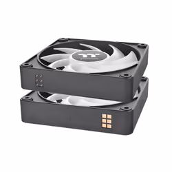 Thermaltake CT120 EX ARGB Boitier PC Ventilateur 12 cm Noir, Blanc 3 pièce(s)