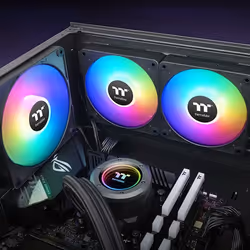 Thermaltake CT120 EX ARGB Boitier PC Ventilateur 12 cm Noir, Blanc 3 pièce(s) - Vue supplémentaire 6