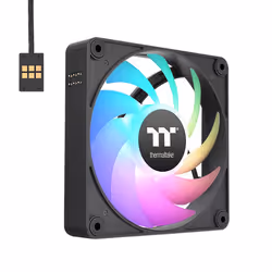Thermaltake CL-F182-PL14SW-A, Ventilateur, 14 cm, 90,3 cfm, Noir