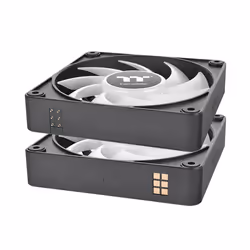 Thermaltake CL-F182-PL14SW-A système de refroidissement d'ordinateur Boitier PC Ventilateur 14 cm Noir 3 pièce(s) - Vue supplémentaire 4