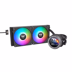 Thermaltake CL-W414-PL12SW-A, Kit de refroidissement du liquide, 12 cm, 68 cfm, Noir