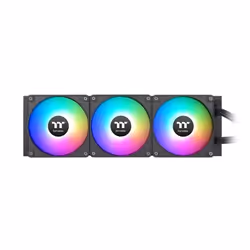 Thermaltake CL-W417-PL14SW-A système de refroidissement d'ordinateur Boitier PC, Processeur Refroidisseur de liquide tout-en-un 14 cm Noir 1 pièce(s) - Vue supplémentaire 4