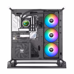 Thermaltake CL-W417-PL14SW-A système de refroidissement d'ordinateur Boitier PC, Processeur Refroidisseur de liquide tout-en-un 14 cm Noir 1 pièce(s) - Vue supplémentaire 7