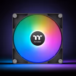 Thermaltake CT120 Reverse ARGB Boitier PC Ventilateur 12 cm Noir 2 pièce(s) - Vue supplémentaire 4
