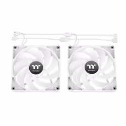 Thermaltake CT140 Reverse ARGB Boitier PC Ventilateur 14 cm Blanc 2 pièce(s)