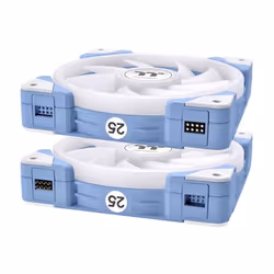 Thermaltake SWAFAN EX12 ARGB Boitier PC Refroidisseur d'air 12 cm Blanc 3 pièce(s)