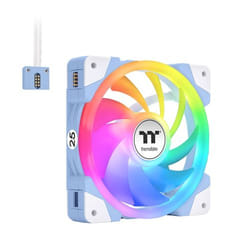 Thermaltake SWAFAN EX14 ARGB Boitier PC Refroidisseur d'air 14 cm Blanc 3 pièce(s)