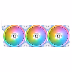Thermaltake SWAFAN EX14 ARGB Boitier PC Refroidisseur d'air 14 cm Blanc 3 pièce(s) - Vue supplémentaire 4
