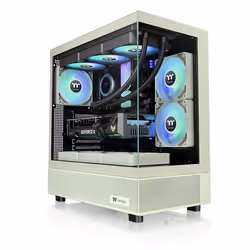 Thermaltake View 270 TG, Midi Tower, PC, Vert, ATX, EATX, micro ATX, Mini-ATX, SPCC, maison/bureau