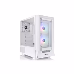 Boîtier PC - Thermaltake - Ceres 350 MX Snow White - RGB - Verre trempé - Tour médian