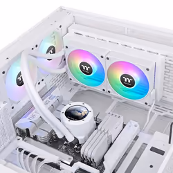Thermaltake TH240 V2 Ultra EX ARGB Processeur Refroidisseur de liquide tout-en-un 12 cm Blanc 1 pièce(s) - Vue supplémentaire 6