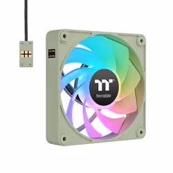 Thermaltake CL-F198-PL12MG-A, Ventilateur, 12 cm, Vert