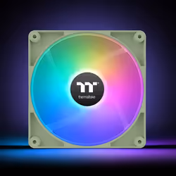 Thermaltake Matcha Green CT120 Boitier PC Ventilateur 12 cm Gris 2 pièce(s)