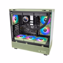 Thermaltake Matcha Green CT120 Boitier PC Ventilateur 12 cm Gris 2 pièce(s) - Vue supplémentaire 5