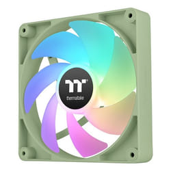 Thermaltake Matcha Green CT120 Boitier PC Ventilateur 12 cm Vert, Blanc 2 pièce(s)