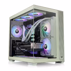 Thermaltake View 380 TG ARGB Matcha Green Midi Tower Vert