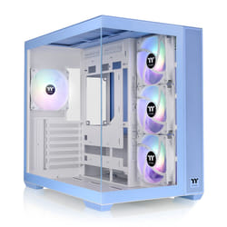 Thermaltake View 380 TG ARGB Hydrangea Blue Midi Tower Bleu