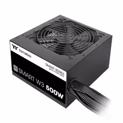 Thermaltake Smart W3, 500 W, 100 - 240 V, 50/60 Hz, 10 - 5 A, Actif, 100 W