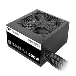 Thermaltake Smart W3 unité d'alimentation d'énergie 600 W 24-pin ATX ATX Noir