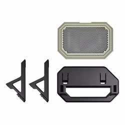 Thermaltake AC-076-ONENAN-A1, Midi Tower, Kit de conversion de tour au rack, Noir, Vert clair, The Tower 600, 230 mm, 459 mm