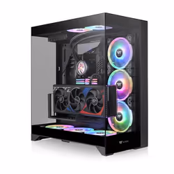 Thermaltake CTE E550 TG, Midi Tower, PC, Noir, ATX, EATX, micro ATX, Mini-ITX, SPCC, Jouer