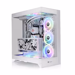Thermaltake CTE E550 TG, Midi Tower, PC, Blanc, ATX, EATX, micro ATX, Mini-ITX, SPCC, Jouer