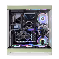 Thermaltake CTE E550 TG Midi Tower Vert - Vue supplémentaire 2