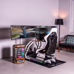 Thermaltake GSC-R50-CPASWH-01 Siège pour jeu vidéo Siège de jeu sur console - Vue supplémentaire 4