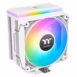 Thermaltake ASTRIA 400 ARGB, Refroidisseur d'air, 12 cm, 500 tr/min, 1800 tr/min, Blanc