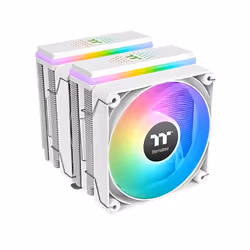 Thermaltake ASTRIA 600, Refroidisseur d'air, 12 cm, 500 tr/min, 1800 tr/min, Blanc