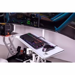 Thermaltake GSC-ACC-KBASWH-01 accessoire pour simulateur de vol/course Plateau pour clavier et souris - Vue supplémentaire 6