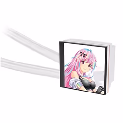 Thermaltake MAGFloe 360 Ultra ARGB Processeur Refroidisseur de liquide tout-en-un 12 cm Blanc 1 pièce(s)