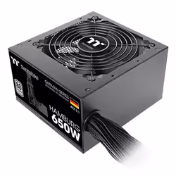 Thermaltake HAMBURG, 650 W, 200 - 240 V, 650 W, 50/60 Hz, 6 A, Actif
