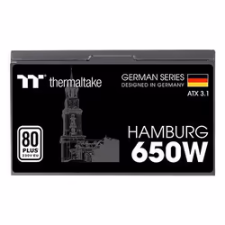 Thermaltake HAMBURG unité d'alimentation d'énergie 650 W 24-pin ATX ATX Noir - Vue supplémentaire 4