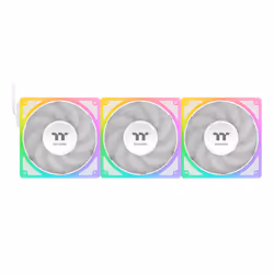 Thermaltake CL-F211-PL12SW-A système de refroidissement d'ordinateur Boitier PC Ventilateur 12 cm Blanc 3 pièce(s) - Vue supplémentaire 2