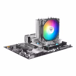 Thermaltake UX400 ARGB Sync Processeur Refroidisseur d'air 12 cm Noir 1 pièce(s) - Vue supplémentaire 5