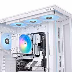 Thermaltake UX400 ARGB Sync Processeur Refroidisseur d'air 12 cm Blanc 1 pièce(s) - Vue supplémentaire 6