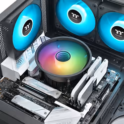 Thermaltake UX150 ARGB Sync Processeur Refroidisseur d'air 13 cm Noir 1 pièce(s) - Vue supplémentaire 6