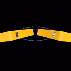 Thermaltake CT120 EX ARGB Boitier PC Refroidisseur d'air 12 cm Jaune - Vue supplémentaire 2