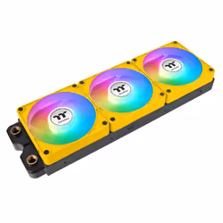Thermaltake CT120 EX ARGB Boitier PC Refroidisseur d'air 12 cm Jaune - Vue supplémentaire 4