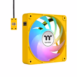 Thermaltake CT120 EX ARGB Boitier PC Refroidisseur d'air 12 cm Jaune - Vue supplémentaire 6